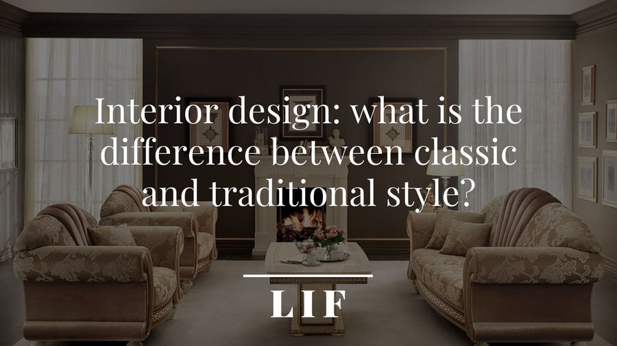 Difference between classic and traditional style