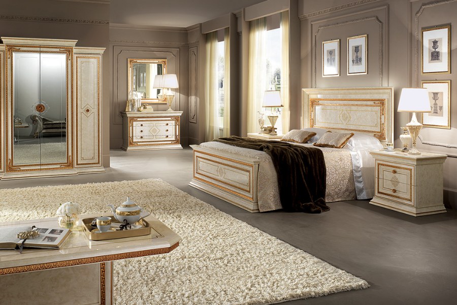 Creating a sophisticated space with Arredoclassic elegant bedroom sets 7