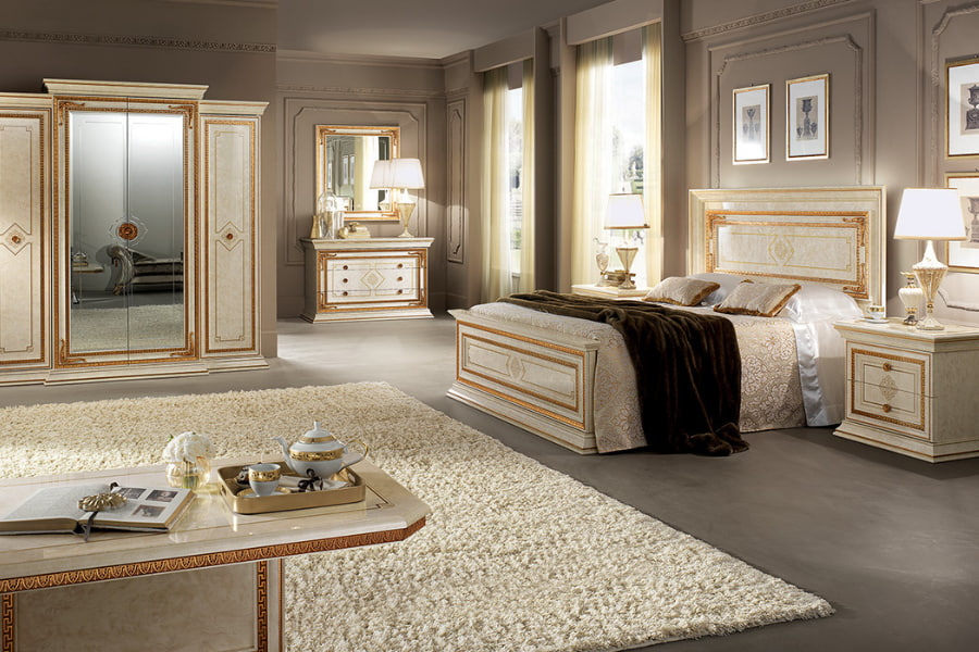 Tips to choose the best bedroom colours palette: Leonardo collection