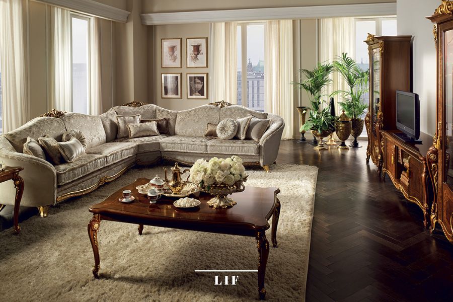 Classic living room styles: Donatello collection