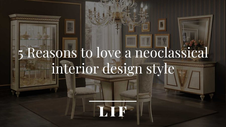 Love neoclassical interior design style: Fantasia collection