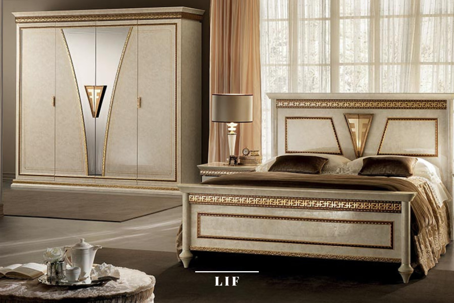 Arredoclassic neoclassical bedroom: Fantasia collection