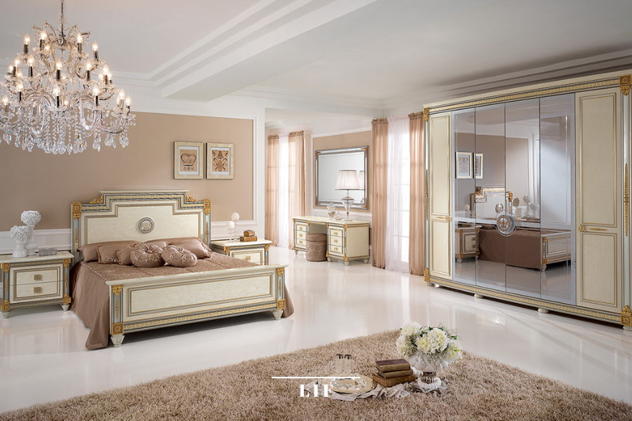 Arredoclassic neoclassical bedroom: Liberty collection
