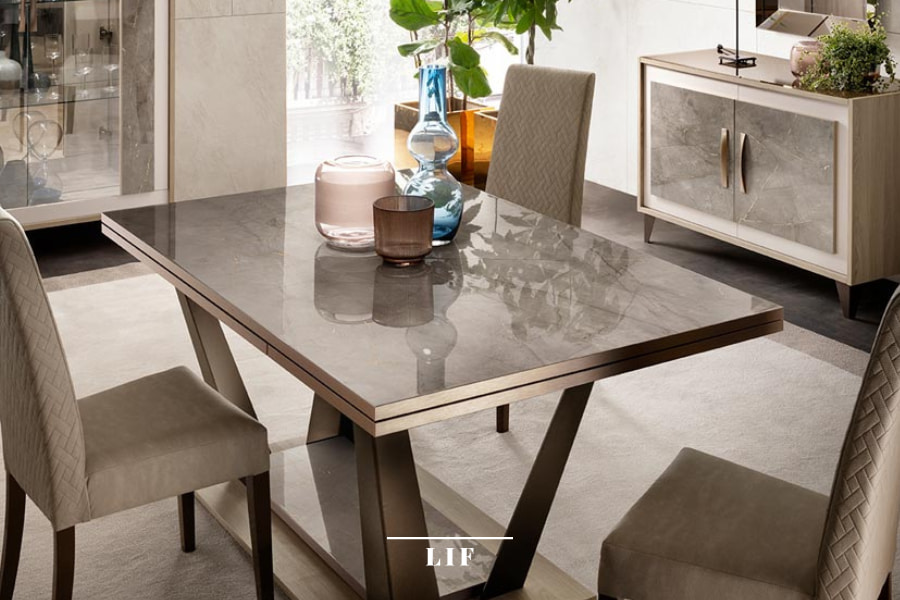 Choose the perfect contemporary dining table: the colours