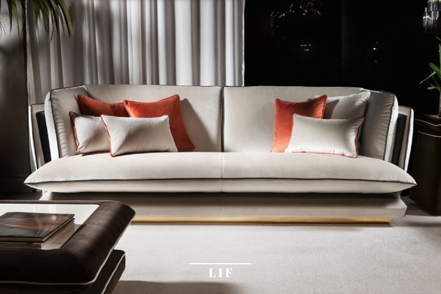 Contemporary living room: Allure Collection
