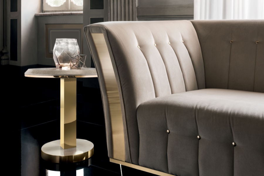 The unmistakable beauty of a contemporary sofa: Diamante collection