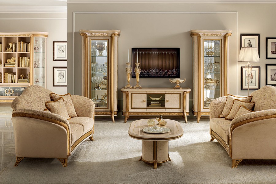 The elegance of a neoclassical style sofa: The Arredoclassic collections 3
