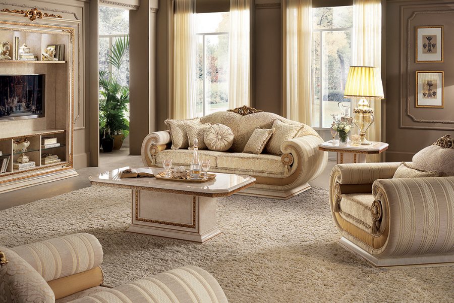The elegance of a neoclassical style sofa: The Arredoclassic collections 4