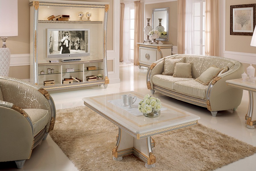 The elegance of a neoclassical style sofa: The Arredoclassic collections 5