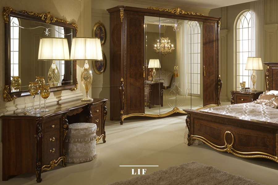 Elegant bedroom sets: Donatello collection
