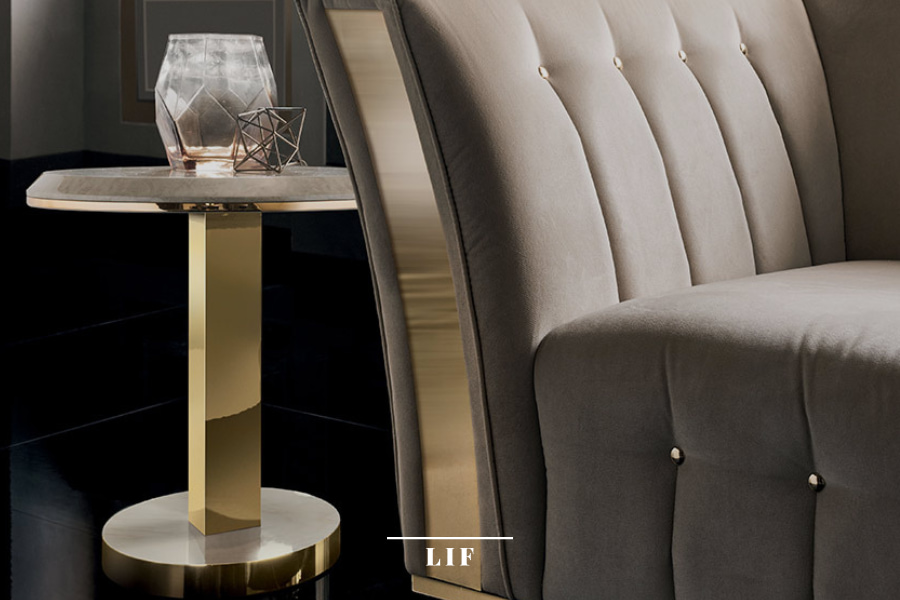 Luxury living room furniture: Diamante collection