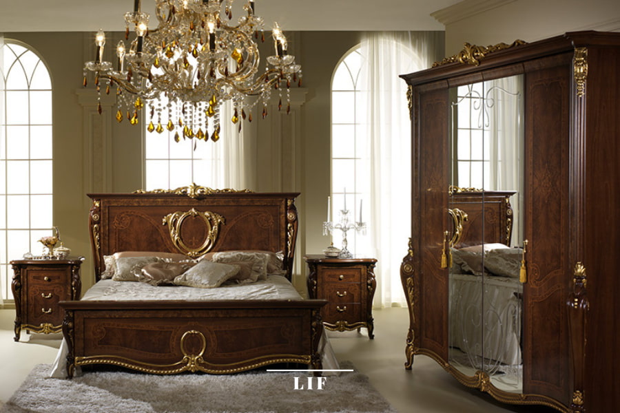 Luxury bedroom ideas: how to design it with an elegant classic style. Donatello collection