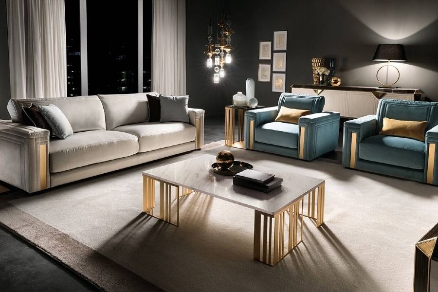 Take your contemporary living room to the next level with one of Adora's unique collections
