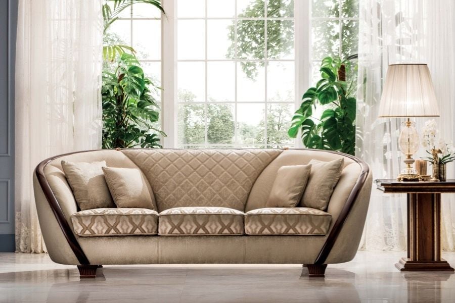 How to arrange the classic Italian sofa set in an elegant and luxurious way with Arredoclassic