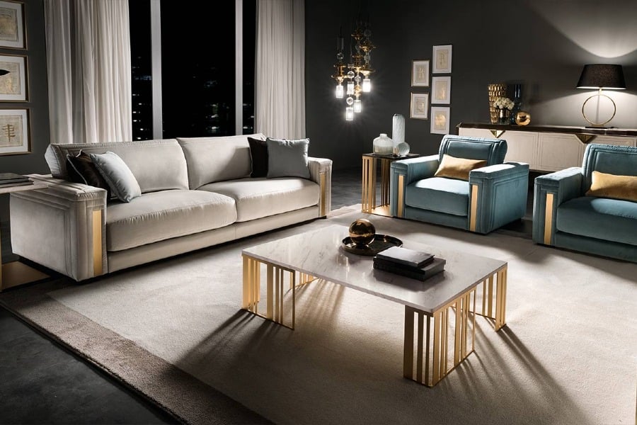 warm contemporary living room designs